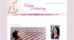 Desktop Screenshot of andreafortenberry.com